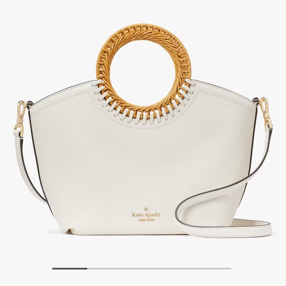 NWT Kate Spade Harbor Small Tote in Meringue – Pebbled Leather - Picture 14 of 16